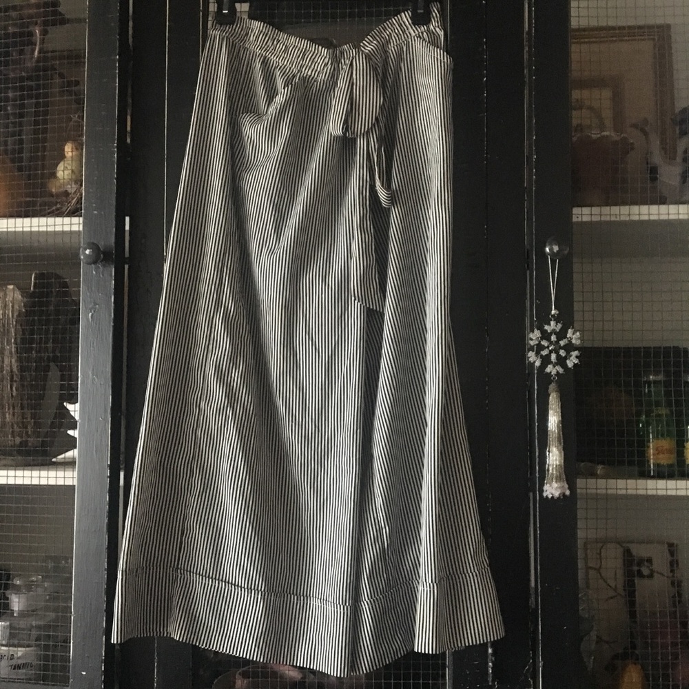 Zara Striped Palazzo Pants